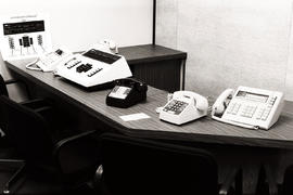 Photograph of telephony machines