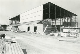 Photograph of the Gordon Wragg Student Centre Construction