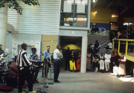 Photograph of a Black History Month event in the Student Centre