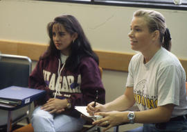 Photograph of Students Talking in Class