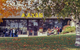 Photograph of "A", "AX" and "B" entrance to Lakeshore campus