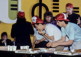 Photograph of a food eating contest