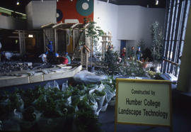 Photograph of a Landscape Display in the Concourse
