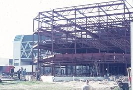 Construction of H building : [photograph]