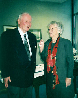 Photograph of Doris Tallon and William Davis