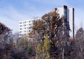 Photograph of the student residence at North Campus