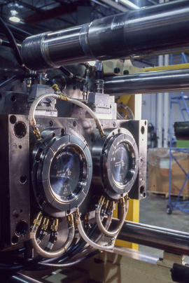 Photograph of a manufacturing equipment