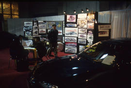 Photograph of an Industrial Design Booth at the Auto Show