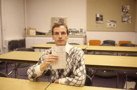 Photograph of Gary Gellert, Humber photographer taking a self-photo