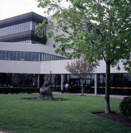 Photograph of the Entrance to the IE Building
