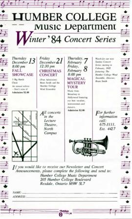 1984 Music concerts : [programmes]