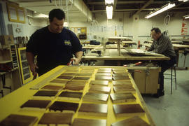 Photograph of Cabinet Making / Woodworking students
