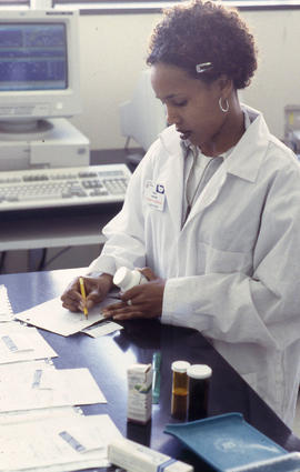 Photograph of a Pharmacy Assistant student
