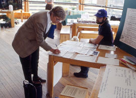 Photograph of an Earth Day event at the arboretum
