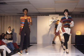 Photograph of Fashion Students Walking Down the Runway
