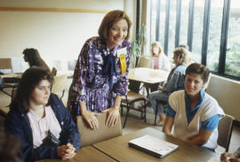 Photograph of new students orientation