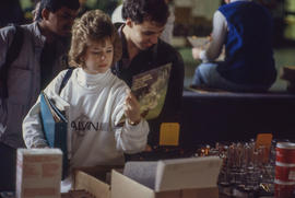 Photograph of the bookstore sale