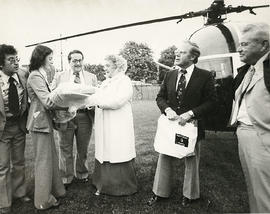 Photograph of the Official Opening of Lakeshore Campus