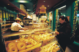 Photograph of the quick food and drink cafe
