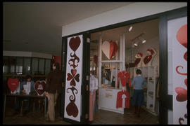 Photograph of the Retail Clothing Boutique Ran by the Fashion Students
