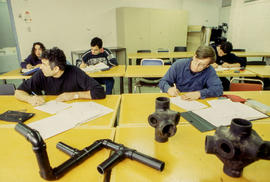 Photograph of students in the Plumbing Apprenticeship program