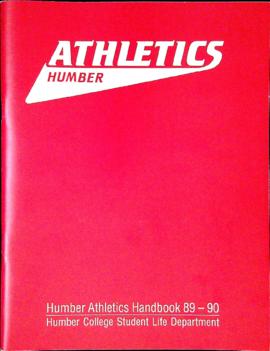Athletics handbook, 1989-1990