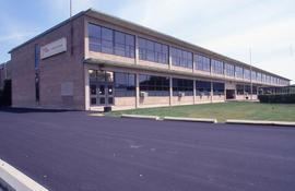 Photograph of a northwest view of Lakeshore A building