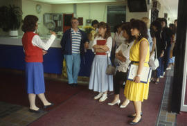 Photograph of students at orientation