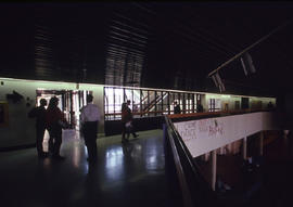 Photograph of the mezzanine level in the E building
