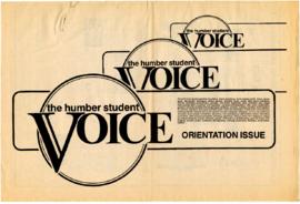 "The Humber Student Voice" : [6 September 1984 issue]