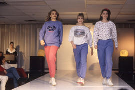Photograph of Fashion Students Walking Down the Runway