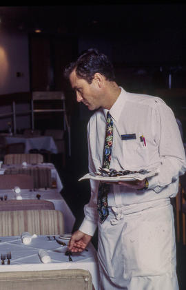 Photograph of  Hospitality student