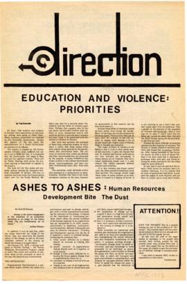 "Direction" : [April 1975 issue]