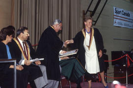 Photograph of a presentation during Convocation day