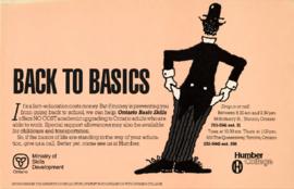 "Back to Basics : Ontario Basic Skills" : [poster]