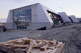 Photograph of the Business & Industry Services Centre (BISC) / Technology building N under co...