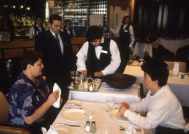 Photograph of People Being Served in the Humber Room