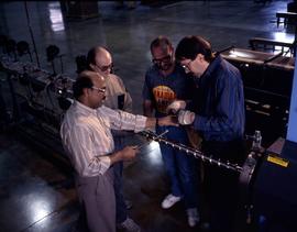 Photograph of an Instructor and students