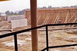 Photograph of the "K" and "L" Building Construction
