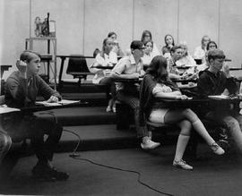 Photograph of Students Sitting in the Lecture Theatre