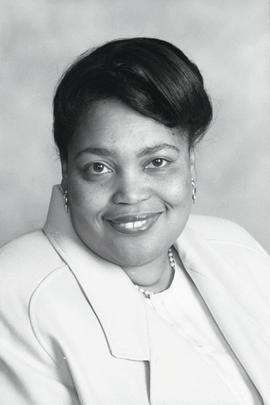 Photograph of Winsome E. Smith, the first Black Chair of the Board of Governors