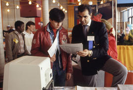 Photograph of an orientation event