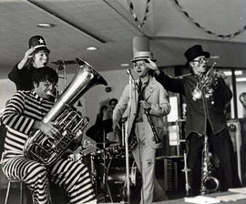 Photograph of Professor Futz and his Band of Nuts Performing at the 11th Annual Childrens Christm...