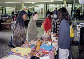 Photograph of an international information event in E Building