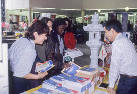 Photograph of an international information event
