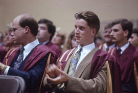 Photograph of a Student at Convocation