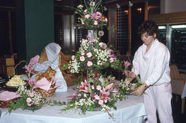 Photograph of floral arrangements