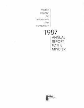 Annual Report to the Minister, 1987