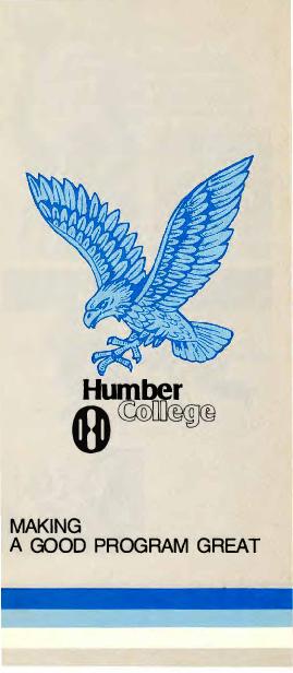 Humber College Athletic Fund : [brochure]