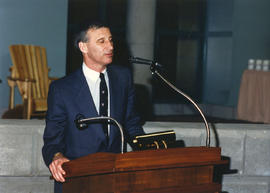Photograph of official opening of the Student Centre in building "KX"